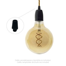 HALOTEC Pack of 12 Cable Glands | Colour Black | Cable Attachment for Lamp Holders | Protection and Safety | Italian Manufacture