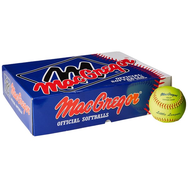 MacGregor Little League Softball, 12-inch (One Dozen)
