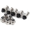 10 Set GX12 3Pin 12mm Aviation Plug Male Female Metal