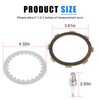 Heavy Duty Clutch Kit w/Gasket Springs for Honda XR200 XR200R