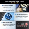 Solar Street Lights Outdoor Waterproof, 30000LM 6500K Motion Sensor LED