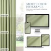 PONY DANCE Short Blackout Curtains - Window Curtain Treatments Light