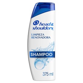 HEAD  SHOULDERS, Shampoo de uso diario, Limpieza Renovadora 375 ml                                                                                    