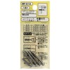 Waki Sangyo WF-313 ST No-Plug Screws, Silver, Plate, 0.1 x