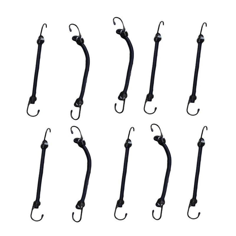 Xtarps - 6x10 Utility Trailer mesh Cover with 10 pcs