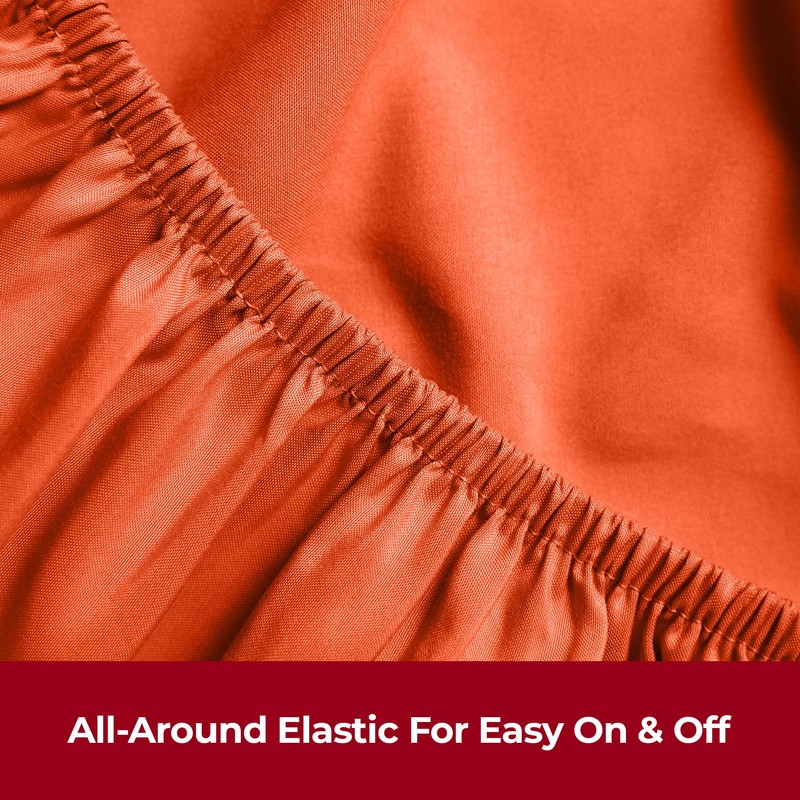 Mellanni Double Fitted Sheet - All Around Elastic - 30