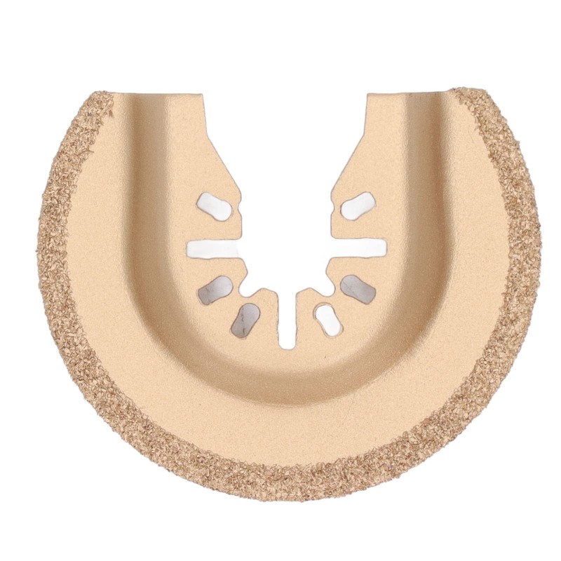 5Pcs Semicircular Oscillating Tool Blades, Diamond Carbide Oscillating Multi Tool