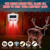 Qualirey 12 Pack Solar Control Light Nocturnal Animal Repeller Outdoor