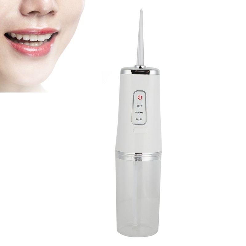 Portable Electric Dental Oral Irrigator Food Residues Removal White Teeth