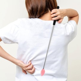 Extendable Back Scratcher for Men and Women Scratching Hand Back Scratcher Smooth Scratching Head, Non-Slip Handle, Safe and Practical