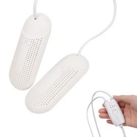 Adorila Electric Shoe Dryers, Portable Boots Dryer with 4/8/12 Hours Timer, Shoes Boots Warmer for Sweaty Sneakers Trainer Shoes (Timed Model)