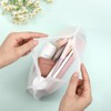 EupHHonycs 4 Pack Leakproof Clear Toiletry bags Cosmetic Bag, Reusable