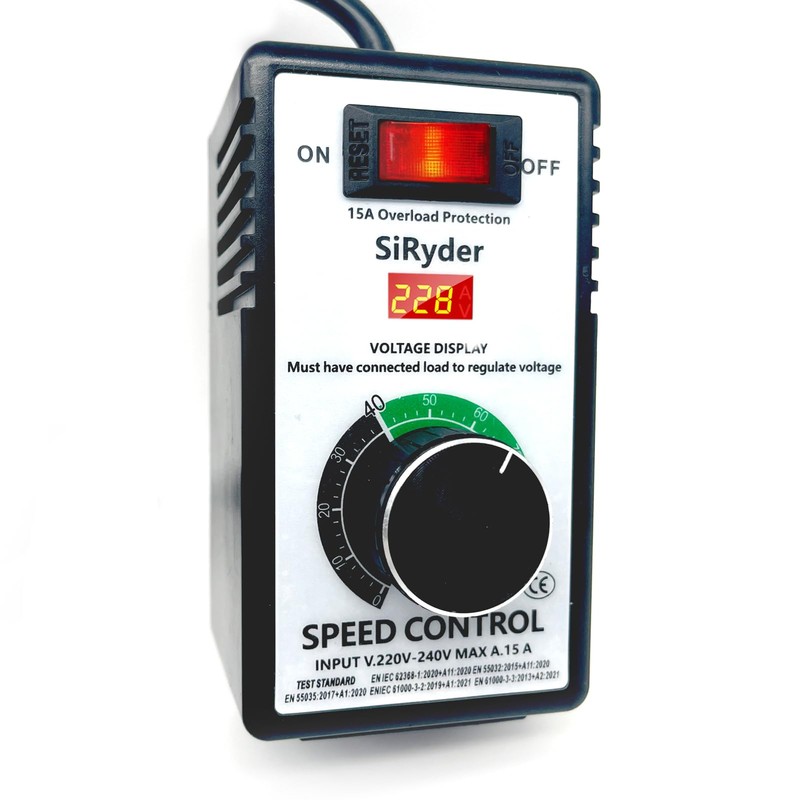 Speed Controller 230 V, Motor Speed Controller 220 V Overcurrent