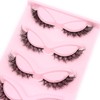 5 pairs Fluffy Wispy Cat Eye Lashes Wispy False Eyelashes