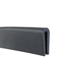 M M SEALS Edge Trim Rubber, Fits Edge up to 1/16 inch (1.6mm), Length 5 Feet (1.55 Meter)