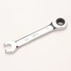 FLZOSPER 1/2-inch SAE Stubby Box End Head Geared Wrench, 72-Tooth