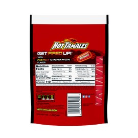 Hot Tamales Fierce Cinnamon Flavored Chewy Candies, 10 oz