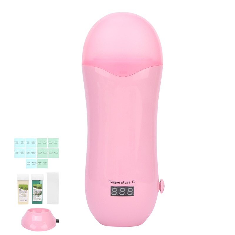 Hair Removal Waxing Roller Kit Milk Wax Aloe Vera Wax