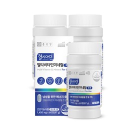 Chong Kun Dang Health [Chong Kun Dang] Healthy Cyamine All-in-One Immune Multivitamin for Men 60 tablets, 3 boxes (6 months supply) / 종근당건강 [종근당]헬시아민 올인원 이뮨 멀티비타민 포맨 60정 3박스 (6개월분)