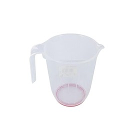 Fackelmann 44984 Measuring Cup Plastic Non-Slip Base Measuring Cup Kitchen Measuring Cup with Spout Measuring Cup 1 L Kitchen Measuring Cup Plastic 14.4 x 11.9 cm