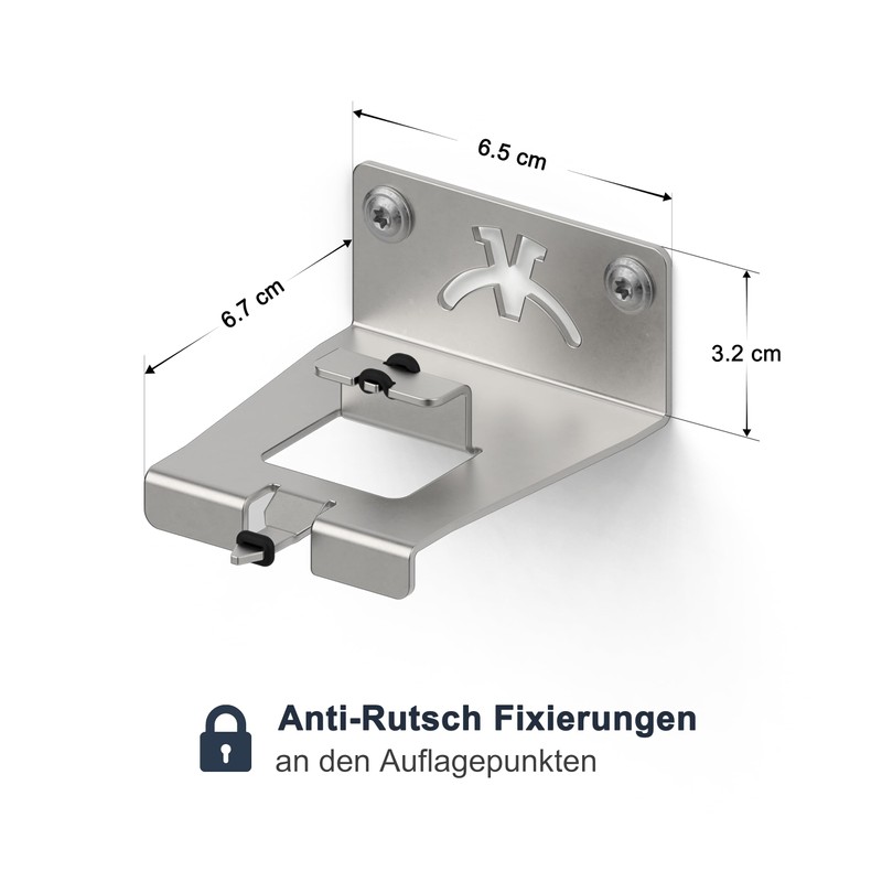 Fritzbox 5690 Pro Wall Mount | Stainless Steel Router Wall