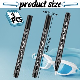 Wovnet 3 Pcs Anti Fog Spray Pen for Swimming Glasses Defogger Swim Goggles Snorkel Masks Ski Goggles and Sports Glasses