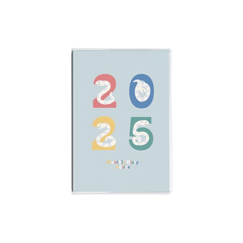 Note Diary 2025 / A6 / Snake 2 NS-A601-25E2 [PT1]