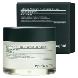 PYUNKANG YUL Calming Moisture Nourishing Cream for Healthy Glow, Elasticity, reduce wrinkling with Collagen, Niacinamide; Strong Face Moisturizer with Ceramides, Hyaluronic Acid; Skin Soothing with CICA, Tea Tree 1.69 fl.oz