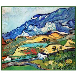 Orenco Originals The Alps Mountains Vincent Van Gogh Counted Cross Stitch Pattern
