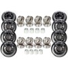 Raven Wheels for Inline Skates with Ball Bearings Abec7/Abec9 (70