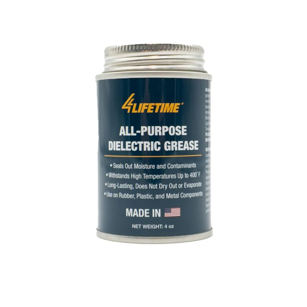 4LifetimeLines Dielectric Grease for Electrical Connectors - 4oz Brush Top
