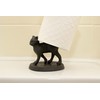 Homezone® Animal Themed Decorative Toilet Roll Holders Cat Free Standing
