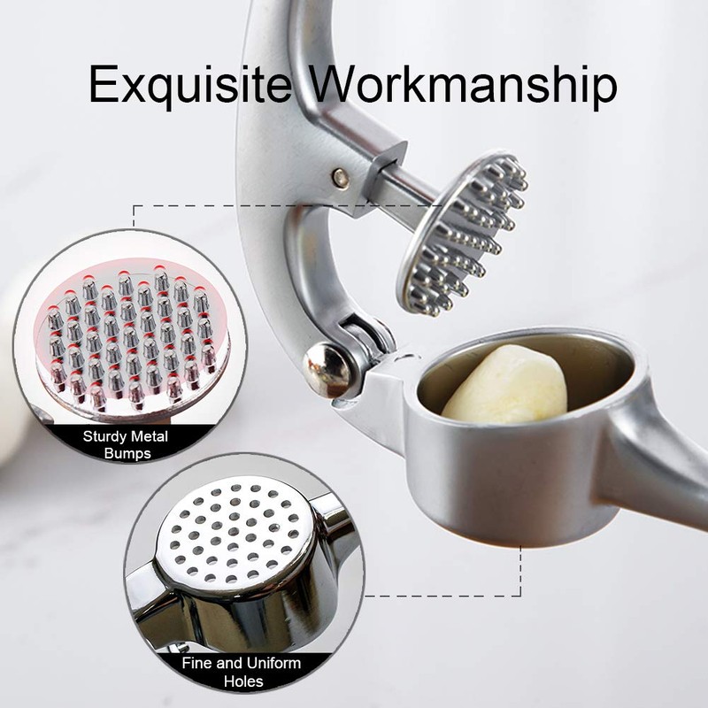 Garlic Crusher, Garlic Mincer to Press Clove and Smash Ginger