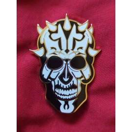 ZA Darth Maul Skull Lapel Enamel Pin