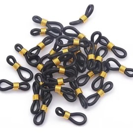 WaigN 50 Pcs Black Baby Chick Splay Leg Hobble Chicken Leg Bands, Adjustable Chicken Hobble Braces for Spraddle Leg Repair Poultry Care Supplies, Bird Ducks Newly Hatched, Poultry Feeding Equipment