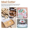 GeekLeaf 9PCS Number Cookie Cutters Set, Numbers 0-8(6 Reverses to