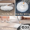 3 Pack Mop Heads Replacement, 360° Spin Mop Heads Standard