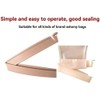 TOBEOME Open Ostomy Bag Sealing Clip Universal Bag Fixing Strip