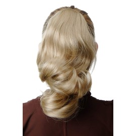 WIG ME UP SA04-202 Hairpiece Ponytail Wavy Voluminous Light Blonde 30 cm