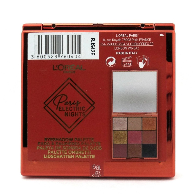 L'Oreal Paris Electric Nights Snow Globe Eyeshadow Palette 02 18