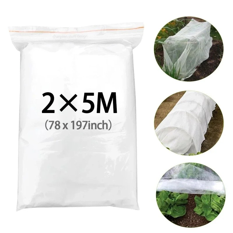 Non-Woven Plant Covers for Winter Protection – 0.95 oz Garden