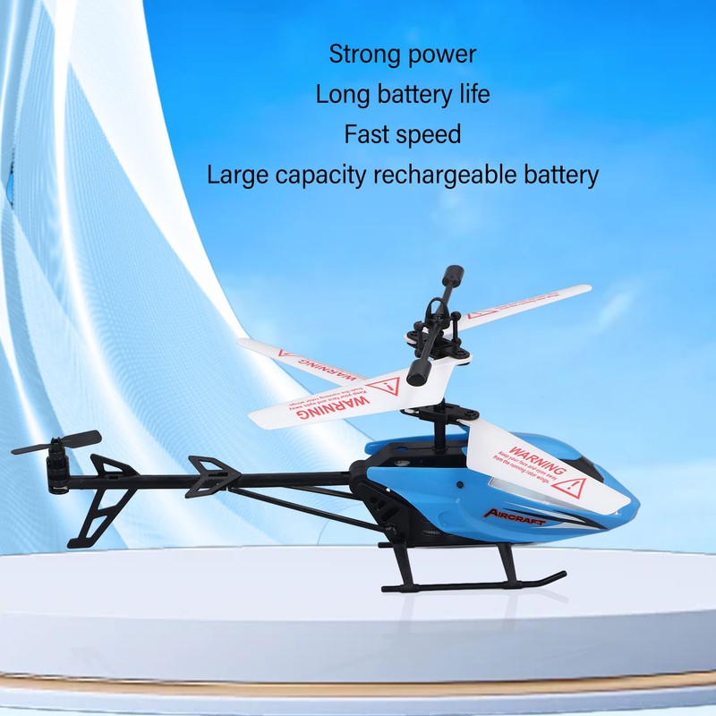 2.5 Channel RC Helicopter Rechargeable Flexible Remote Control Aircraft Toy