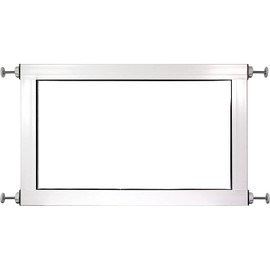 ClearVis Home Partition 24" Height | Premium Secure Room Divider & Barrier | Easy Install for Room, Hallway, Stairs, & Doorway | 31"-36" Width Range