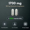 Vegan Magnesium Glycinate 1700mg | High Absorption Magnesium Bisglycinate |
