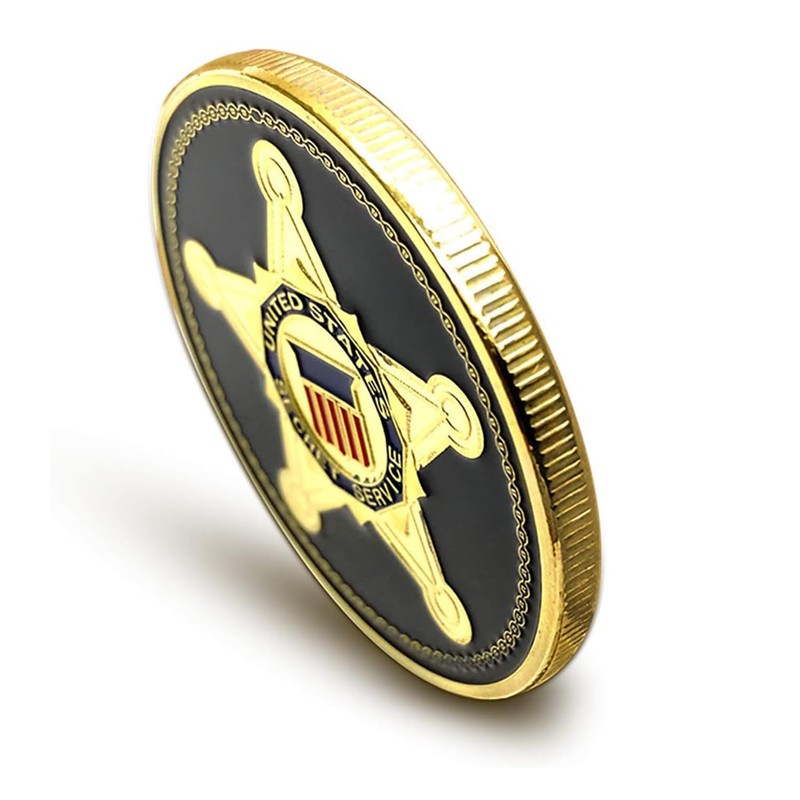 US Secret Service Challenge Coin Counter Assault Team Collectible Coin