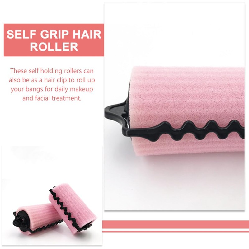 BESTOYARD Hair Curler, Sponge, Hand Winding Curler, 8-Piece Set, Hair