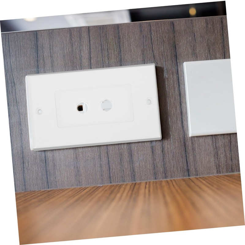 ORFOFE Speaker Wire Wall Plate with Banana Binding Posts Audio