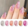 SUPWEE Cat Eye Gel Nail Polish Set of 6 Colors