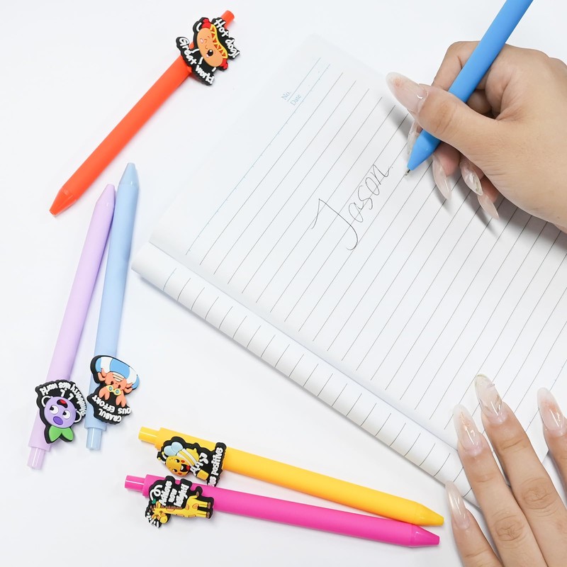 10Pcs Funny Phrase Pens Cute Novelty Gel Pens Aesthetic kawaii