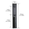 NEWBANG HARDWARE Keyed Door Handleset for Exterior Front Door Aged